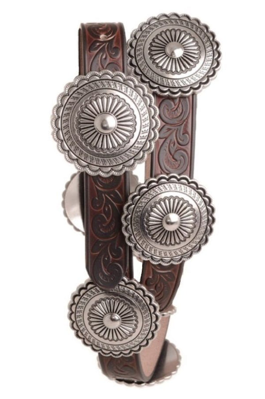 Olivia Round Concho Belt