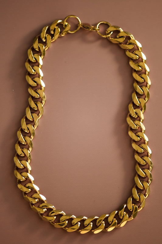 18K Non-Tarnish Stainless Steel Chain Necklace