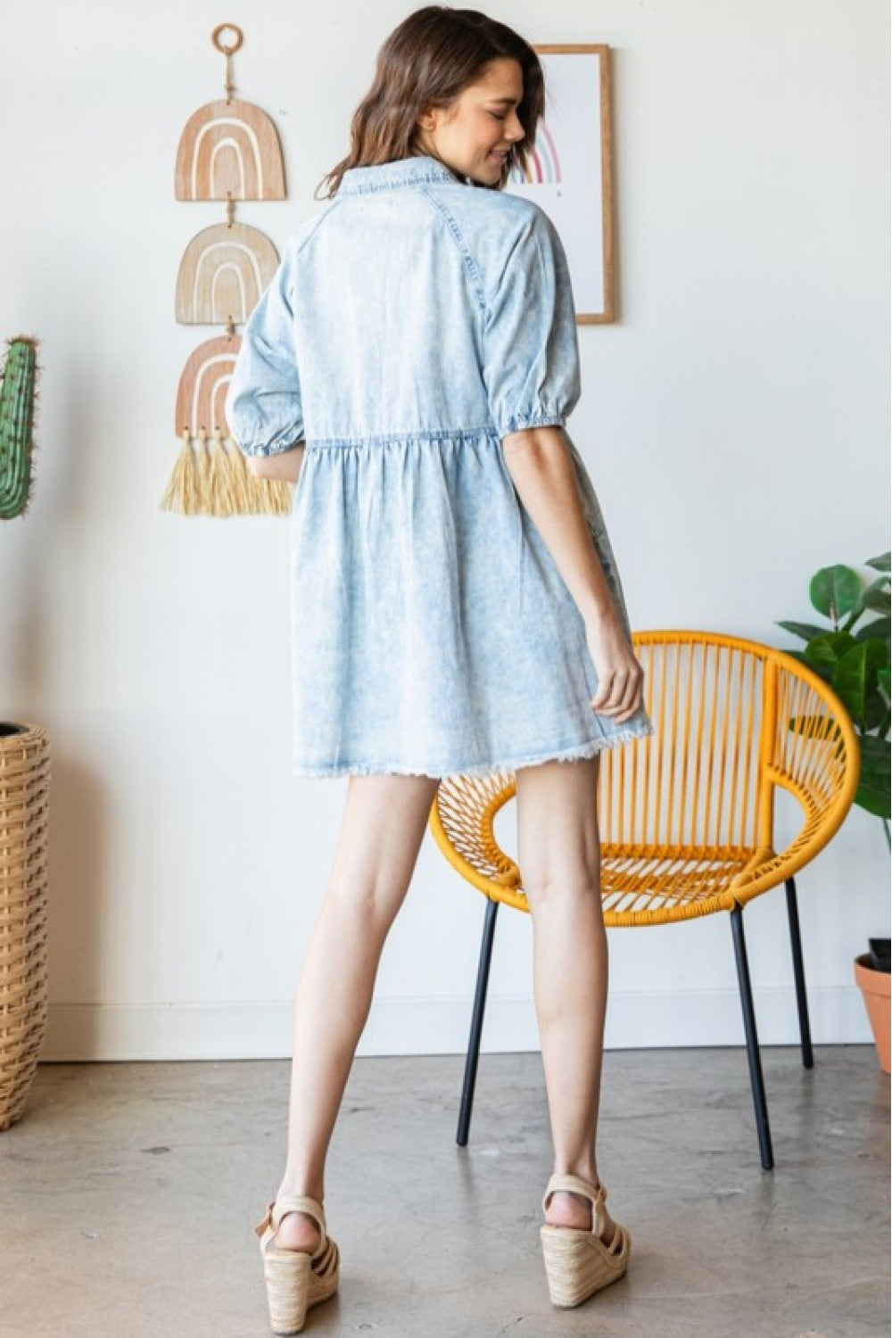 Bella Puff sleeve dress